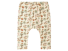 Lil Atelier turtledove Christmas pants